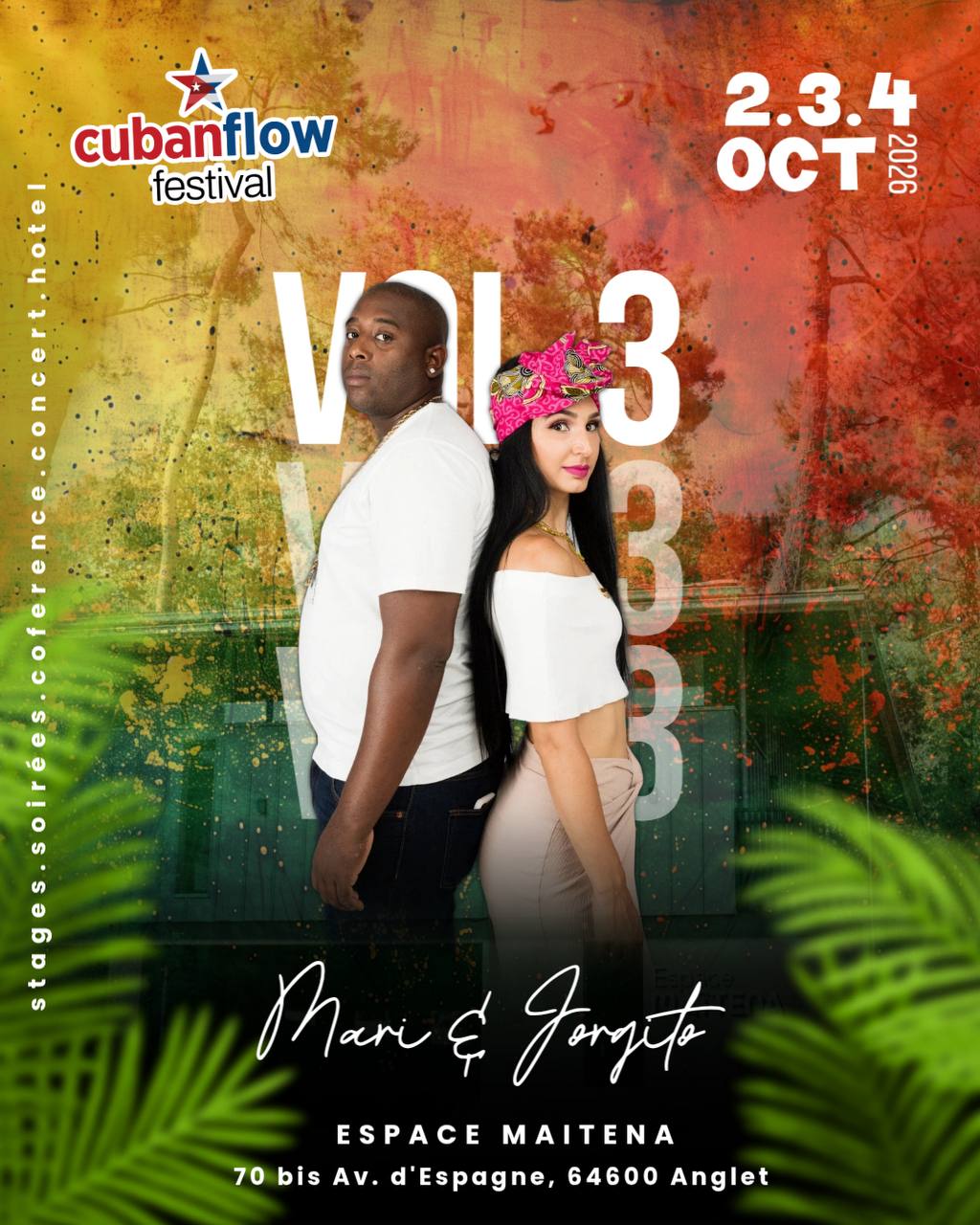 Mari & Jorgito — Professeur · Cuban Flow Festival 2026