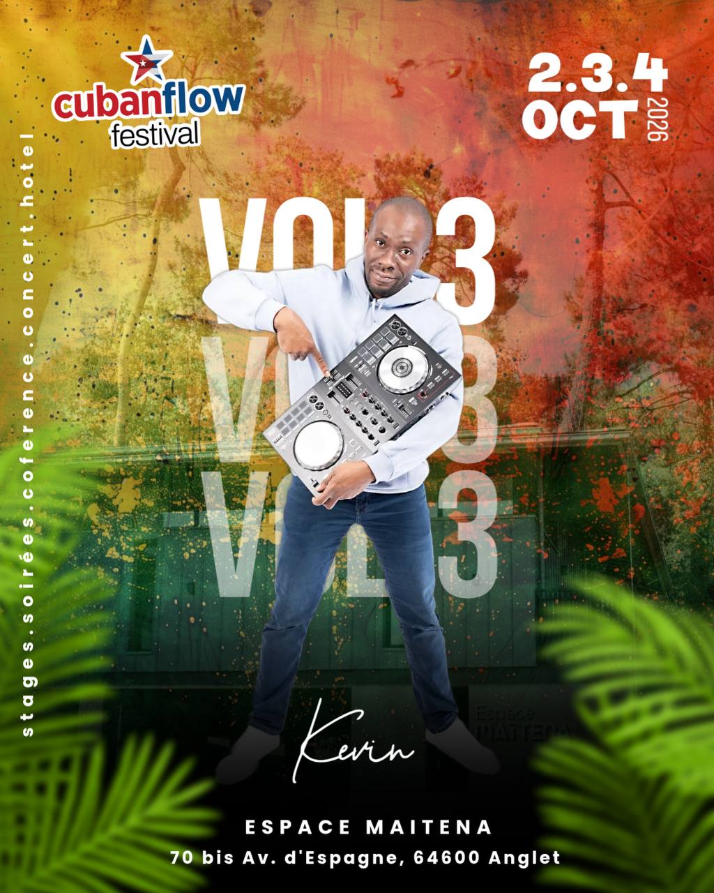 Kevin — DJ · Cuban Flow Festival 2026