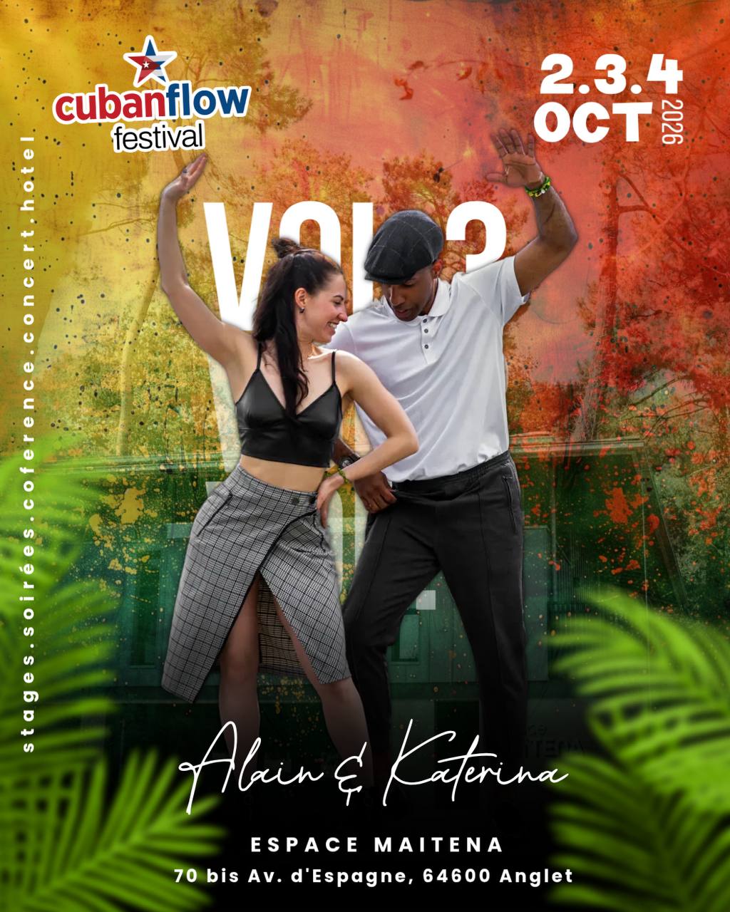 Alain & Katerina — Professeur · Cuban Flow Festival 2026