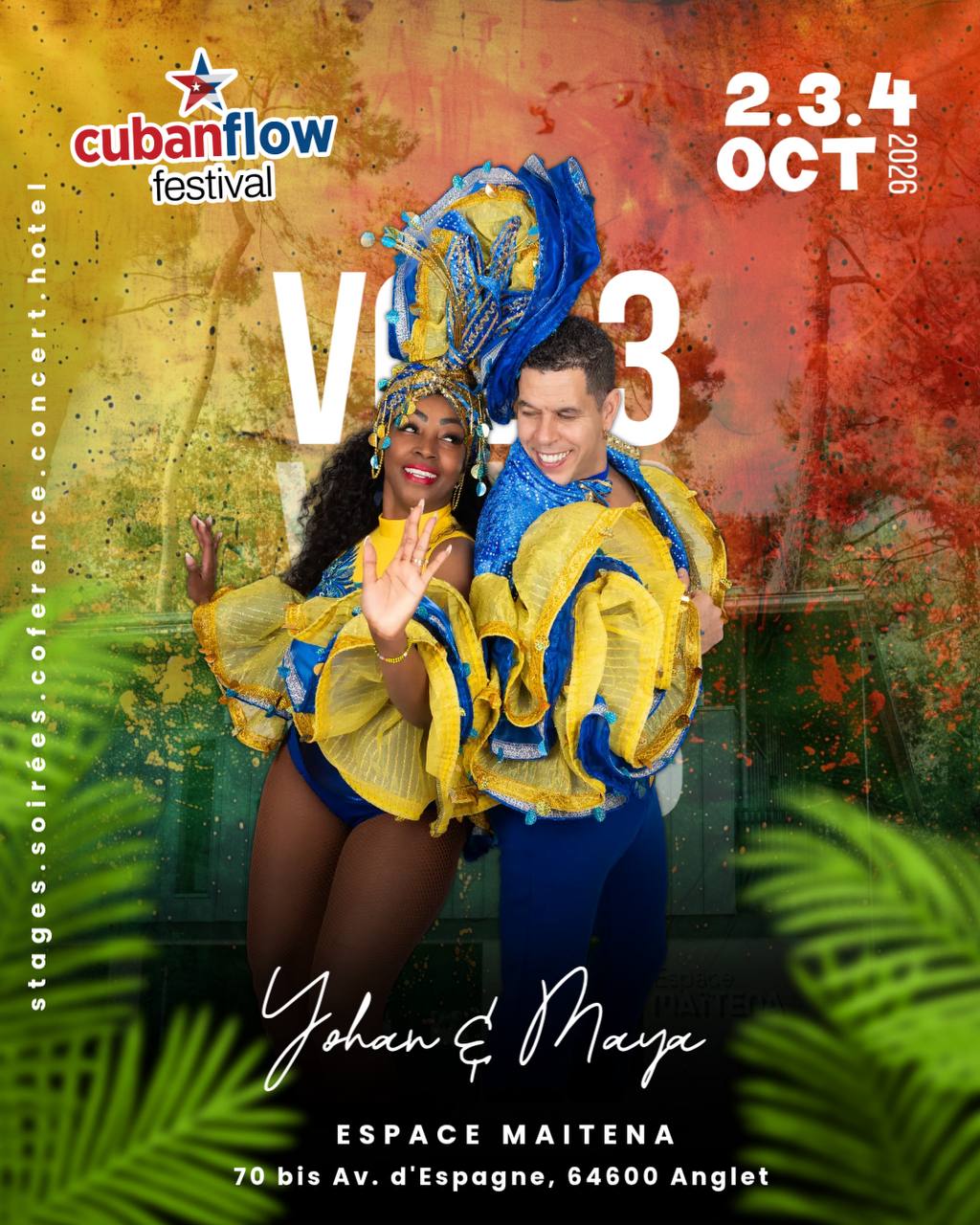 Yohan & Maya — Artiste invitée · Cuban Flow Festival 2026