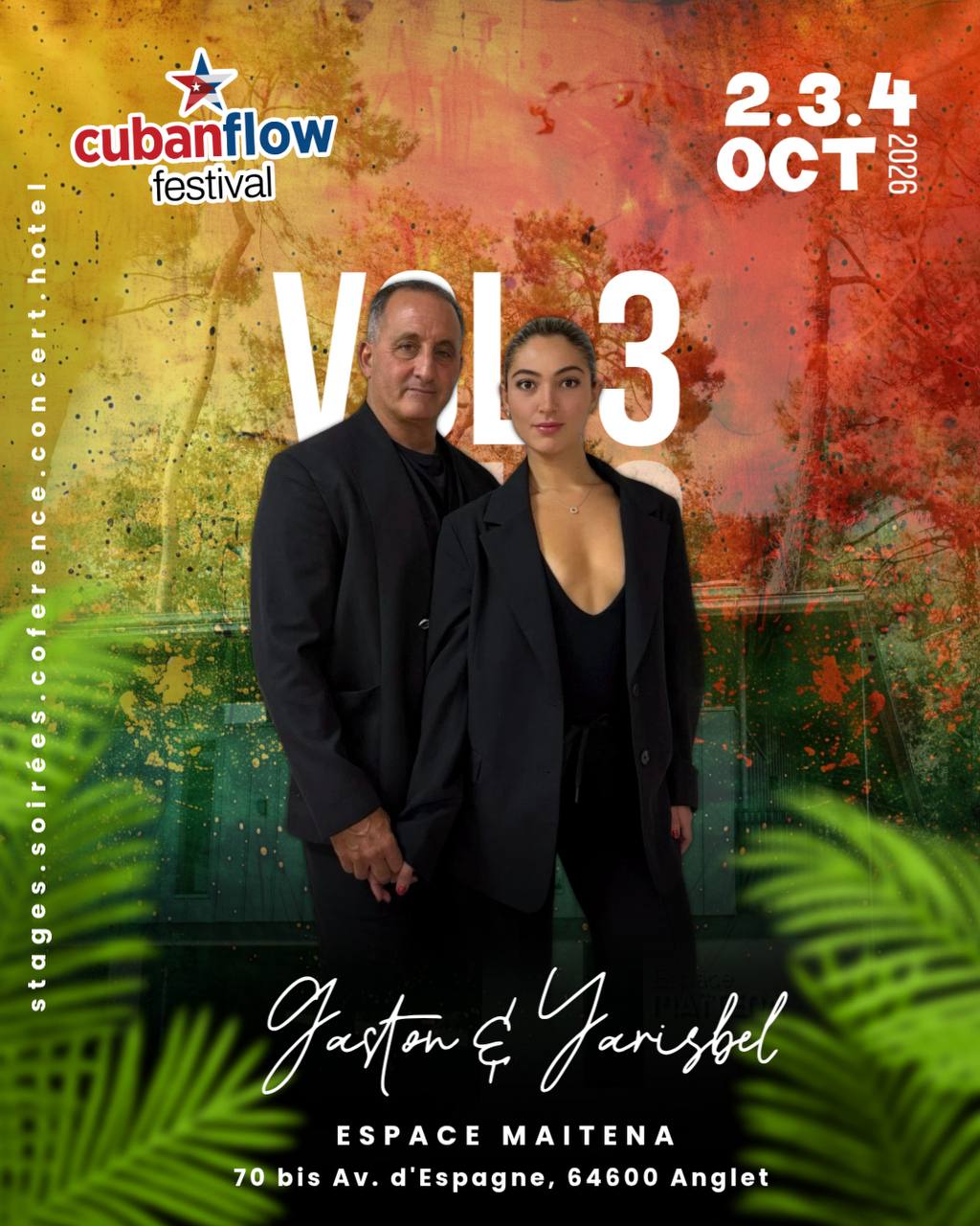 Gaston & Yarisbel — Professeur · Cuban Flow Festival 2026